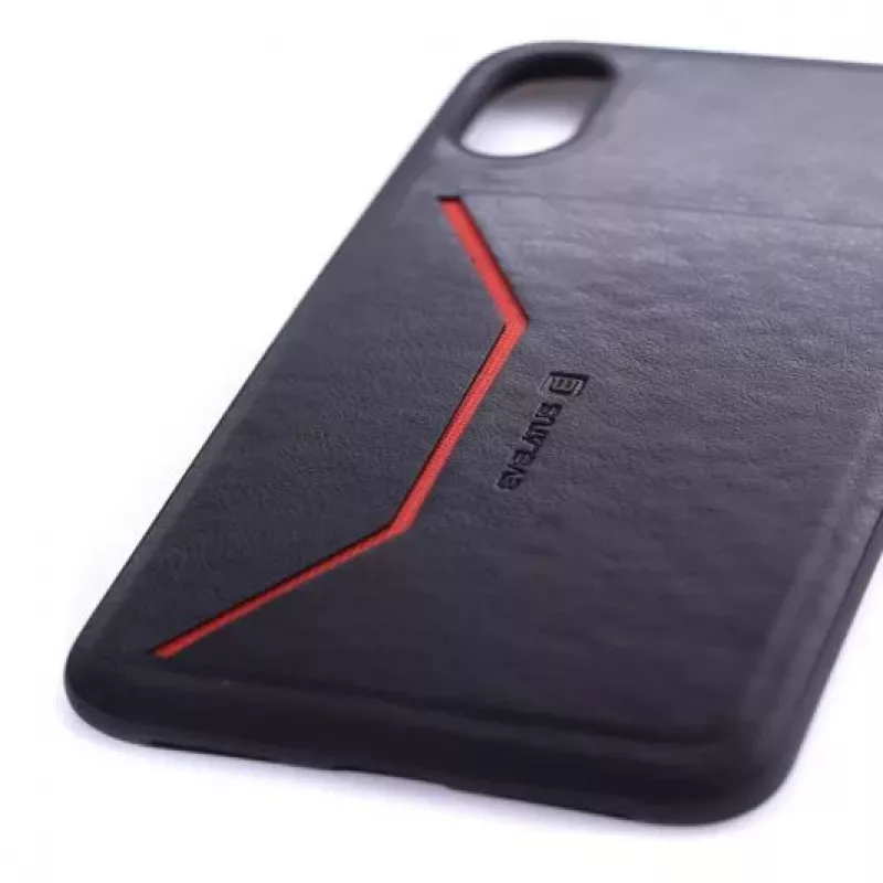 Evelatus Apple iPhone X Nobel Black Tagakaas