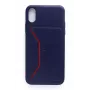 Evelatus Apple iPhone X Nobel Blue Silicone Back Cover
