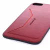 Evelatus Apple iPhone 7/8 Nobel Red Tagakaas - Pehme puudutusega silikoon