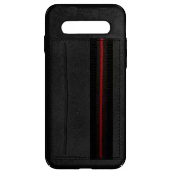 Evelatus Samsung S10 Cubit Plastic Black Back Cover