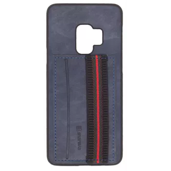 Evelatus Samsung Galaxy S9 Cubit Plastic Blue Back Cover
