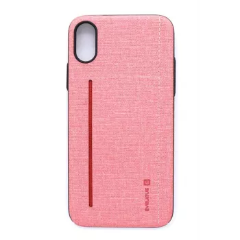 Evelatus Silicone Back Cover for Apple iPhone X / XS, Pink