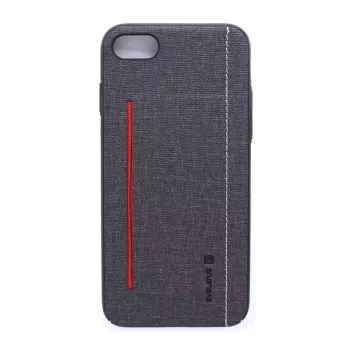 Evelatus Apple iPhone 7/8/SE2020/SE2022 6127 Musta silikoonist ümbris