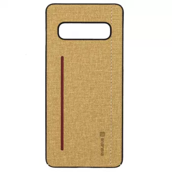 Evelatus Samsung Galaxy S10 Silicone Case Yellow