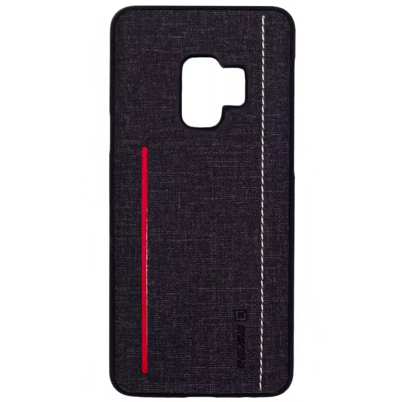 Evelatus Samsung Galaxy S9 Tagakaas Must Silikoon