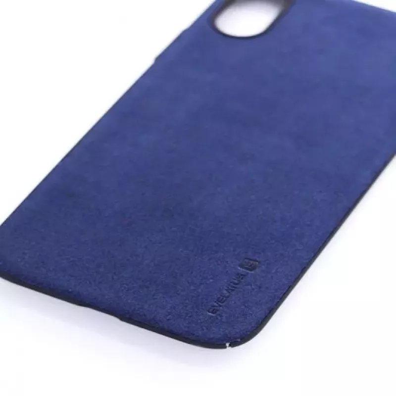 Evelatus Apple iPhone X Velvet Blue Tagakaas