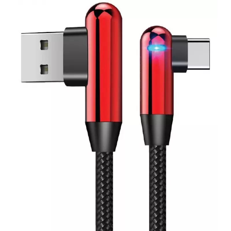 Evelatus Type-C Data Cable TPC05 L-Shape Red