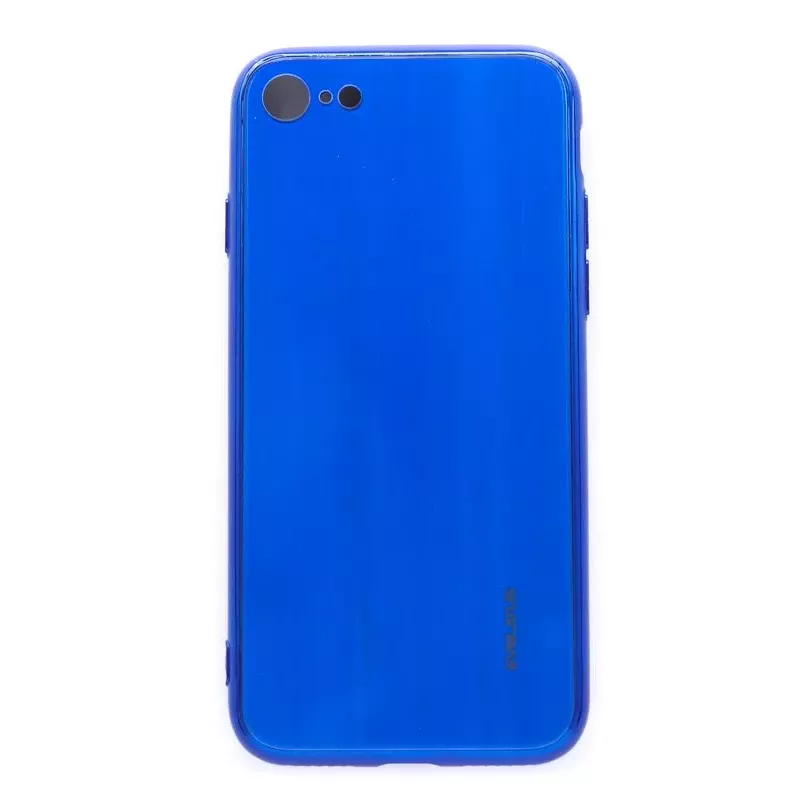 Evelatus Apple iPhone 7/8/SE2020/SE2022 Water Ripple Full Color Electroplating Tempered Glass Screen Protector Blue