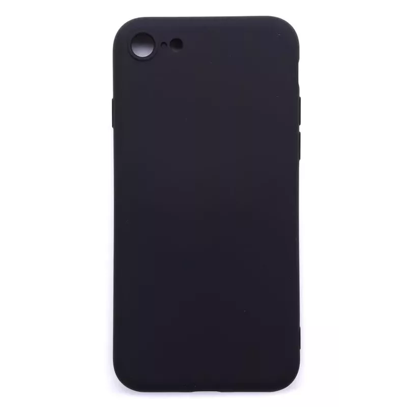 Evelatus Apple iPhone 7/8 Nano Silicone Case Soft Touch TPU Black