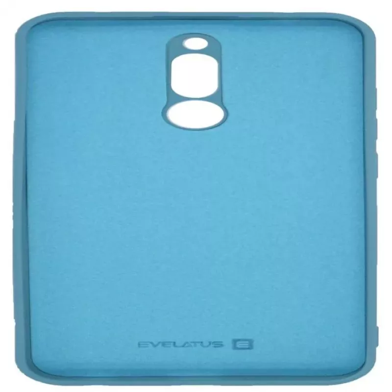 Evelatus Xiaomi Redmi 8 Soft Touch Silicone Case with Strap Blue