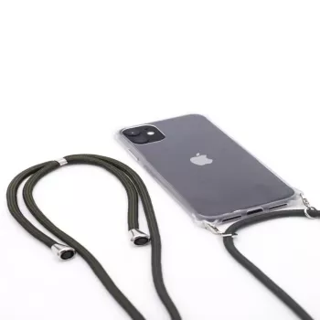 Evelatus Apple iPhone 11 Pro ümbris köiega roheline läbipaistev