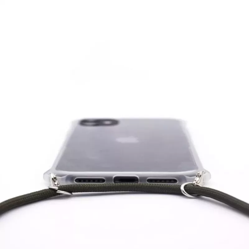 Evelatus Apple iPhone 11 Pro ümbris köiega roheline läbipaistev