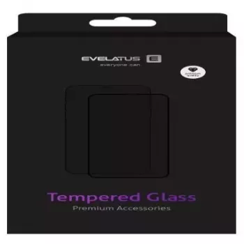 EVELATUS Samsung Galaxy Note 10 Clear Glass UV Screen Protector with Glue