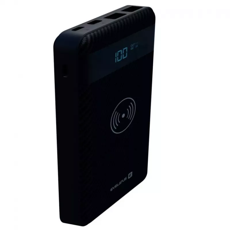 Evelatus Power Bank Wireless EPB05 10000 mAh Must