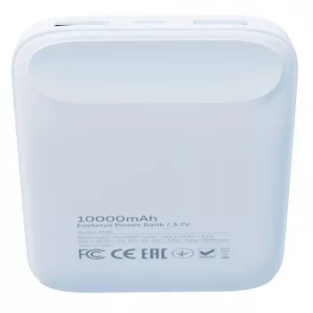 Evelatus Power Bank EPB07 10000 mAh Valge
