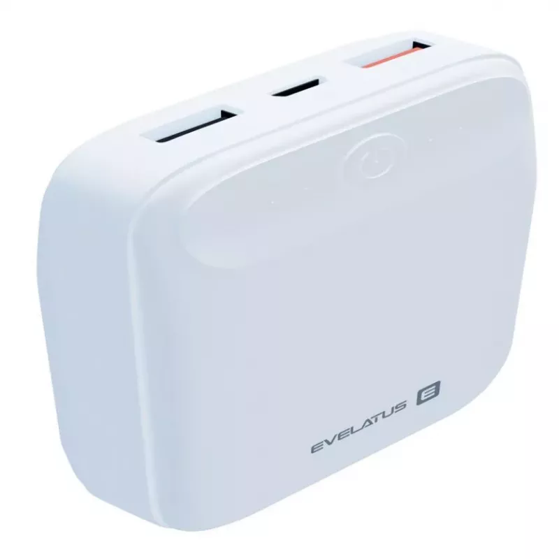 Evelatus Power Bank EPB07 10000 mAh Valge