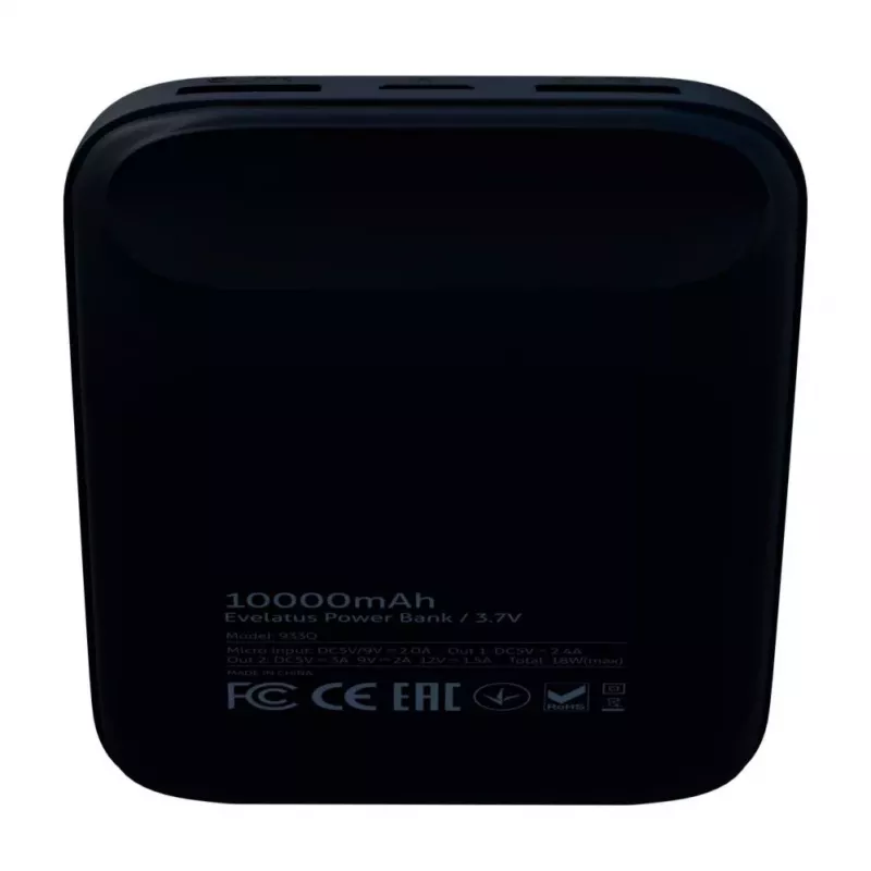 Evelatus Power Bank EPB07 10000 mAh Must