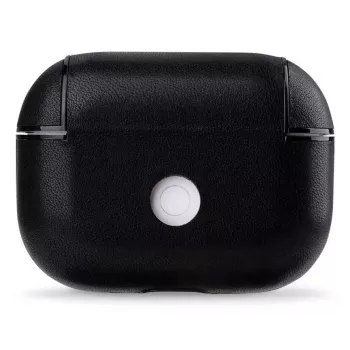 Evelatus Apple AirPods Pro Leather Protective Case Black