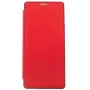 Evelatus Book Case Xiaomi Redmi Note 9 jaoks, veinipunane, PU-nahk, rahakotiümbris kaarditaskute ja alusega