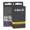 iLike Evelatus laadimiskaabel Lightning-seadmetele CCI01 Valge