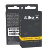 iLike Laadimiskaabel Type-C ICT01 Must