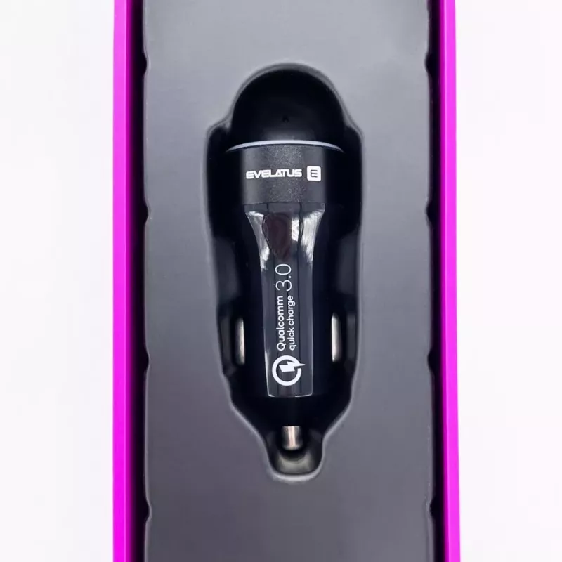 Evelatus Quick Car Charger QCC03 Black