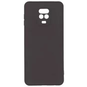Evelatus Xiaomi Redmi Note 9 Soft Touch Silicone Case Black