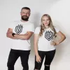Dinamo naiste T-särk DINAMO musta trükiga XS valge