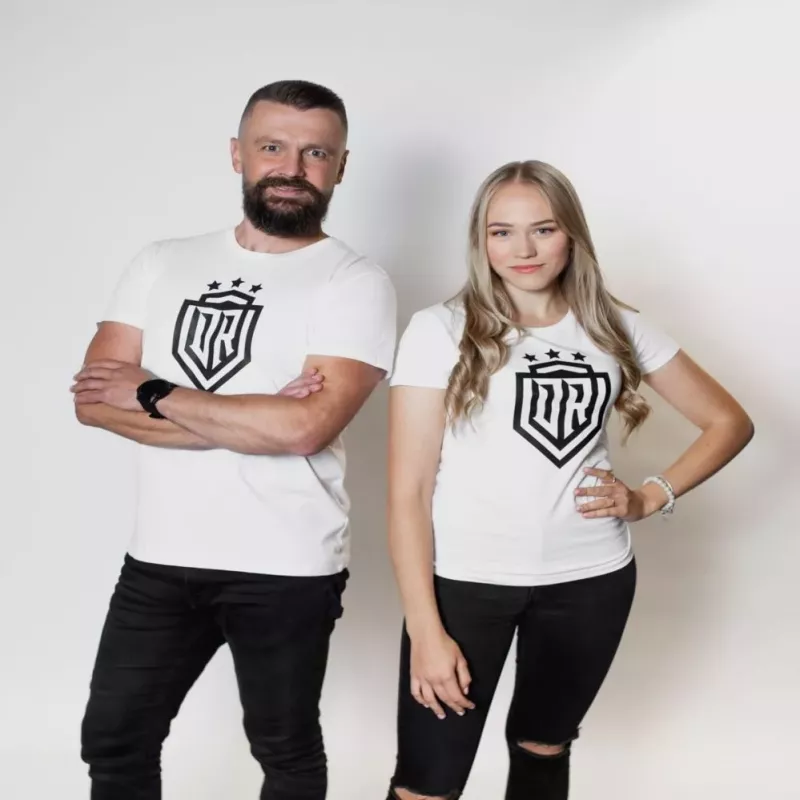 Dinamo naiste T-särk DINAMO musta trükiga XS valge