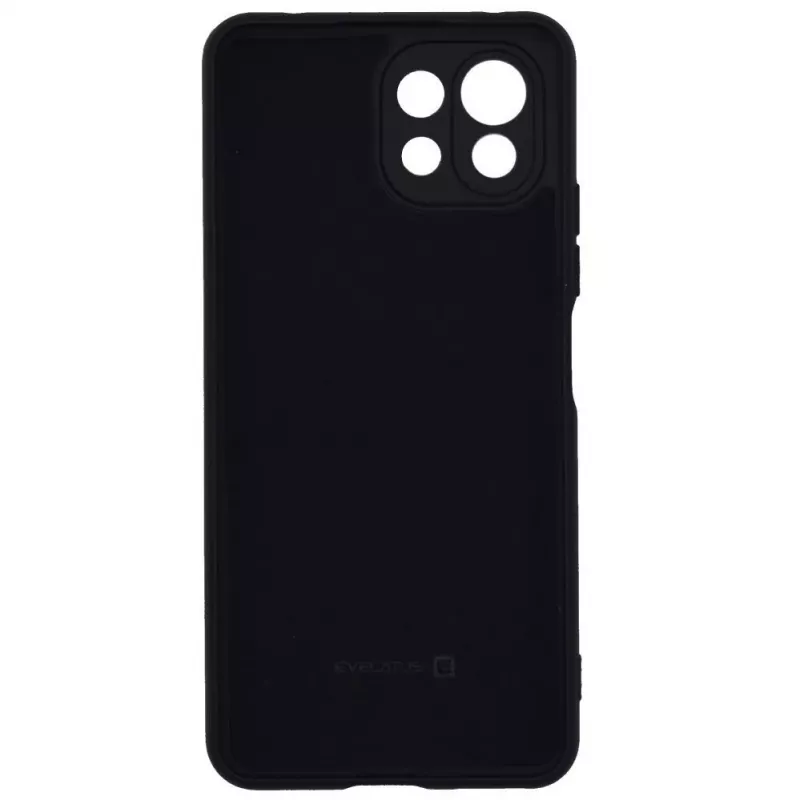 Evelatus Xiaomi Mi 11 Lite / 11 Lite 5G / 11 Lite 5G NE Nano Silikoonkate Soft Touch TPU Must
