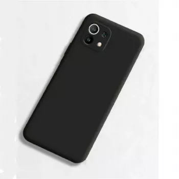 Evelatus Xiaomi Mi 11 Lite / 11 Lite 5G / 11 Lite 5G NE Nano Silikoonkate Soft Touch TPU Must