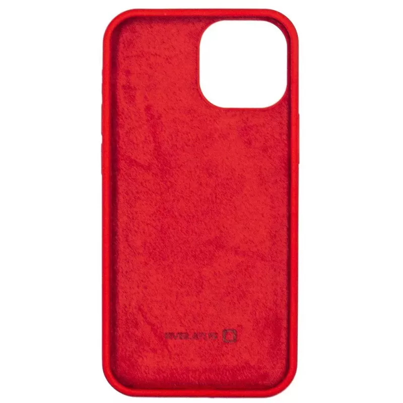 Evelatus Apple iPhone 13 Pro Premium Soft Touch Silicone Case Carmine