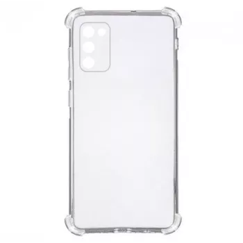 Evelatus Samsung Galaxy A03s TPU Military Shockproof Silicone Case Transparent