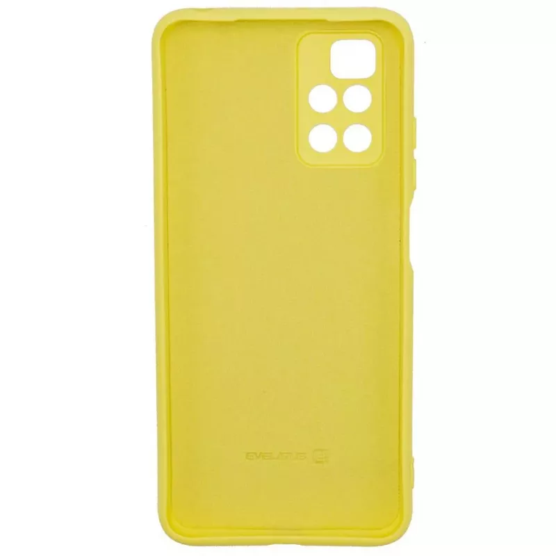 Evelatus Nano Silicone Case Soft Touch TPU for Xiaomi Redmi 10 - Yellow