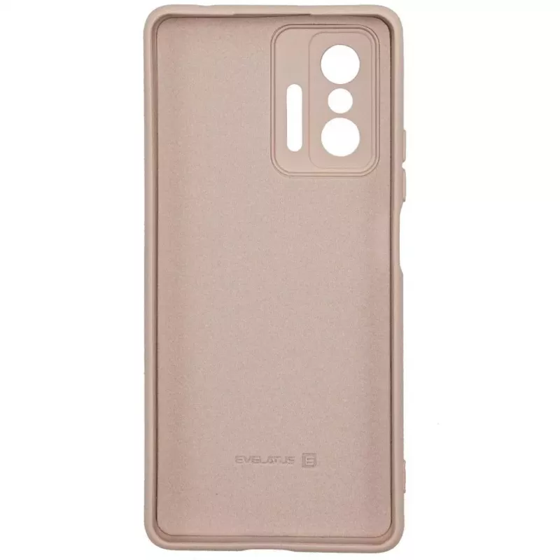 Evelatus Nano Silicone Case Soft Touch TPU for Xiaomi 11T / 11T Pro - Beige