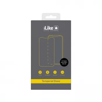 iLike Ekraanikaitse Xiaomi Redmi Note 9 Pro/9S, 0.33mm Lame Selge Karastatud Klaas