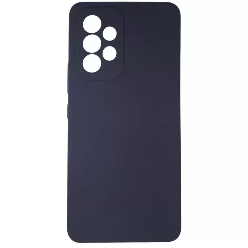 Evelatus Samsung Galaxy A73 5G Premium Soft Touch Silicone Case Navy Blue