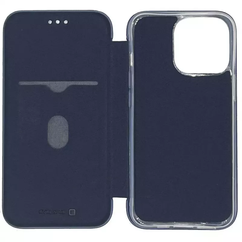 Evelatus Apple iPhone 12/12 Pro Book Case Dark Blue