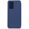 Evelatus Book Case Xiaomi 12 Pro jaoks, tumesinine, PU-nahk, TPU-kest, magnetklapp, kaarditaskud, aluse funktsioon