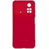 Evelatus Xiaomi Poco X4 Pro 5G Nano Silicone Case Soft Touch TPU Red