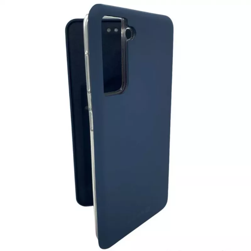 Evelatus Samsung Galaxy S21 FE Book Case Dark Blue