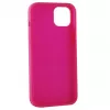 Evelatus Apple iPhone 14 6.1 Premium Soft Touch Silicone Case Rosy Red