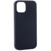 Evelatus Apple iPhone 14 Plus 6.7 Premium Soft Touch Silicone Case Midnight Blue