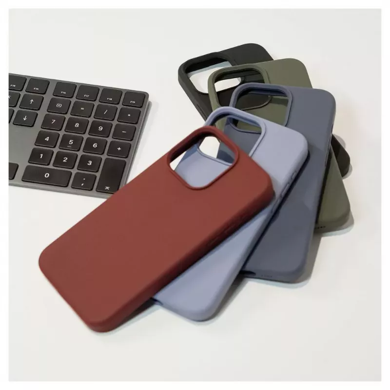 EVELATUS Premium Soft Touch Silicone Case for Apple iPhone 14 Pro Max 6.7 - Must