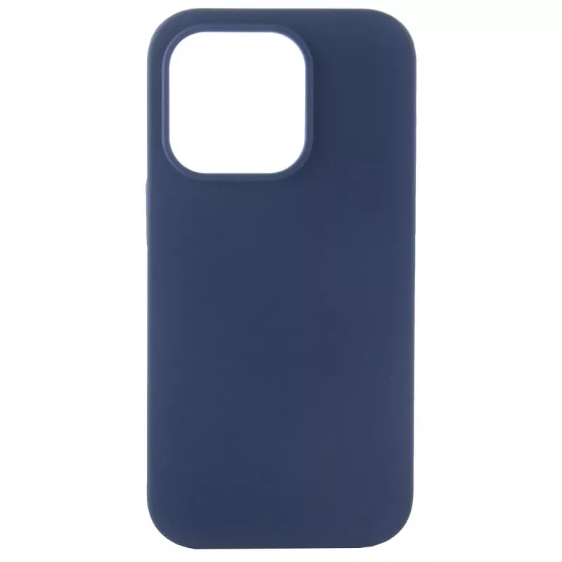 Evelatus Apple iPhone 14 Pro Max 6.7 Premium Soft Touch Silicone Case Deep Navy