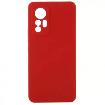Evelatus Xiaomi 12 Lite Premium Soft Touch Silicone Case Red
