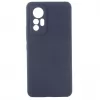 Evelatus Xiaomi 12 Lite Premium Soft Touch Silicone Case Midnight Blue