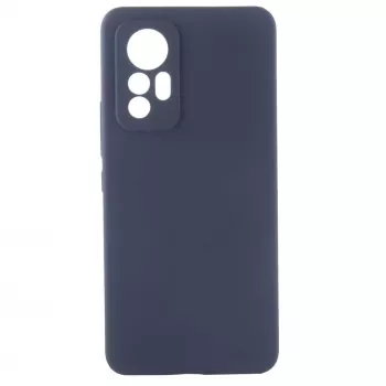 Evelatus Xiaomi 12 Lite Premium Soft Touch Silicone Case Midnight Blue