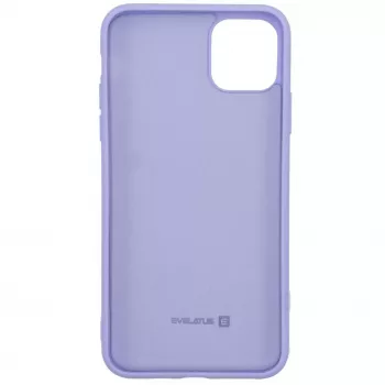 Evelatus Apple iPhone 14 6.1 Nano Silicone Case Soft Touch TPU Purple
