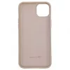Evelatus Apple iPhone 14 Plus 6.7 tolli Nano Silikoonümbris Soft Touch TPU Beež